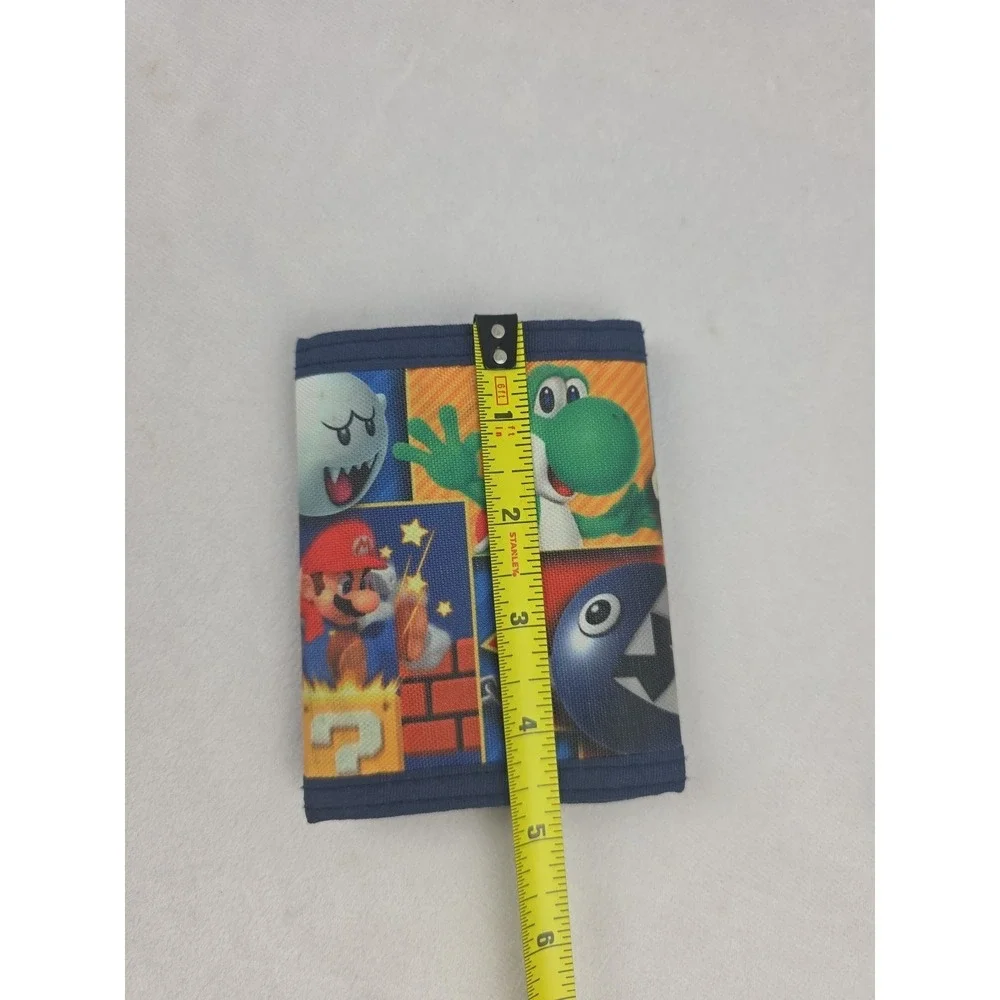 Super Mario Tri Fold Wallet 4.5